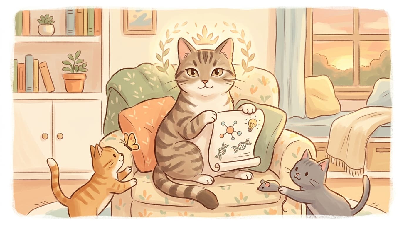 Por qué las gatas son las verdaderas potencias: la ciencia silenciosa detrás de la jefa de tu hogar