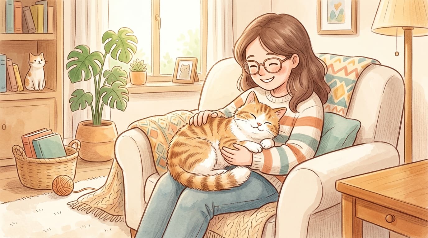 15 señales sutiles de que tu gato te quiere como a su familia (no solo como la persona de la comida)
