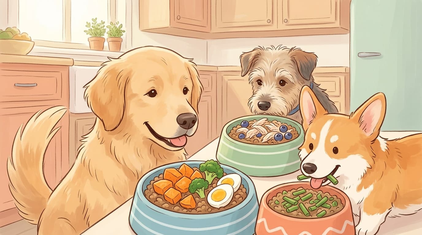 11 alimentos humanos que apoiam a saúde do seu cão (adicionais simples e seguros na tigela)