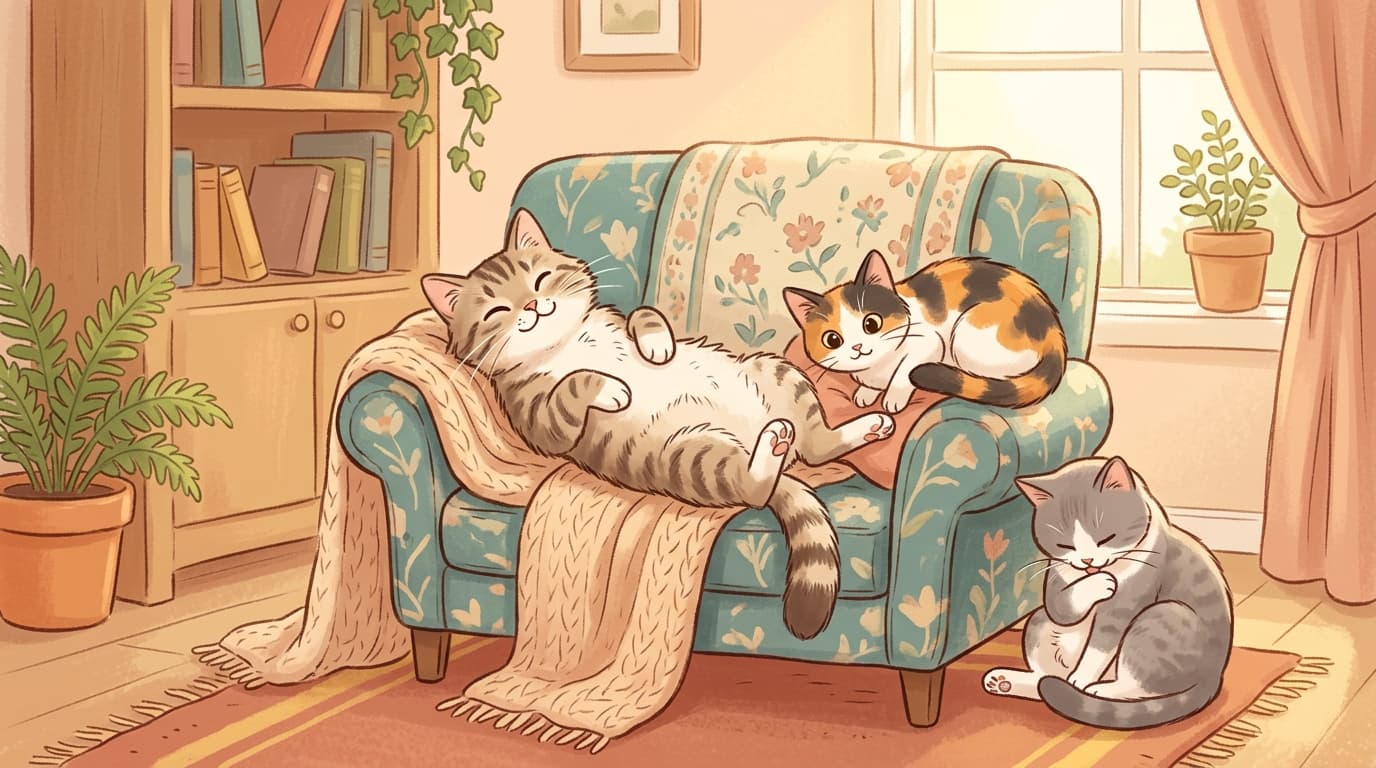 Explicación de la barriga colgante del gato: la verdad sobre la bolsa primordial