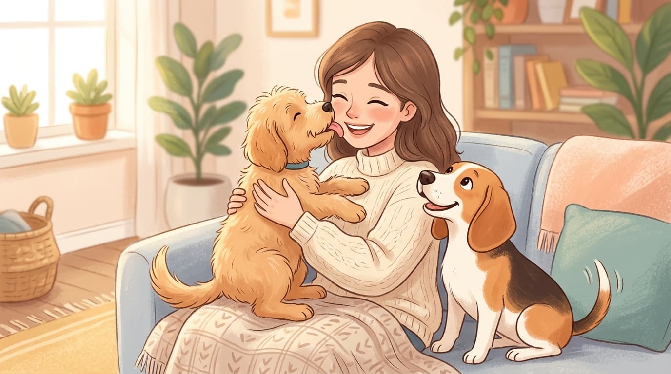 Warum Hunde dich ablecken: Die wahre Bedeutung hinter diesen „Küssen“ (und 7 weitere Signale, die du wahrscheinlich übersiehst)
