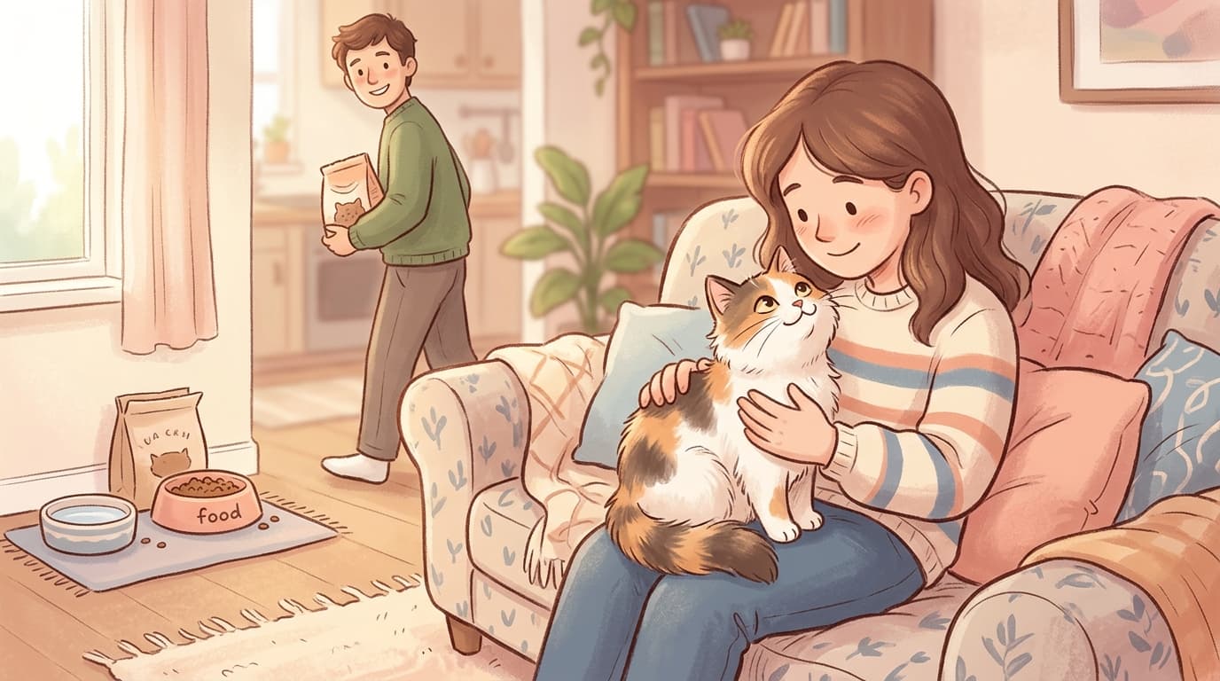 Por qué tu gato te elige a ti (aunque otra persona le dé de comer)