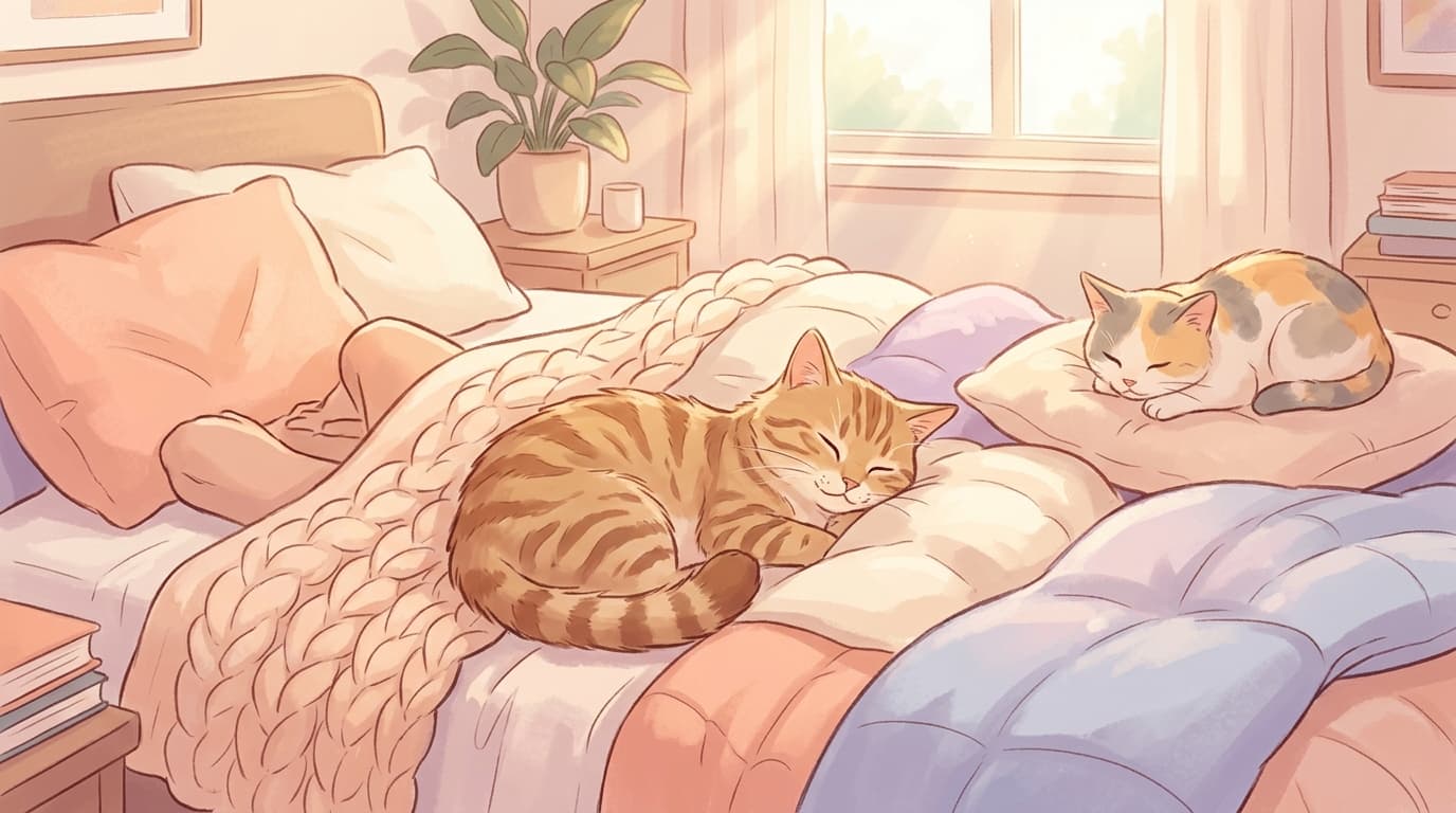 Por qué tu gato quiere dormir en tu cama (y por qué suele ser una buena señal)