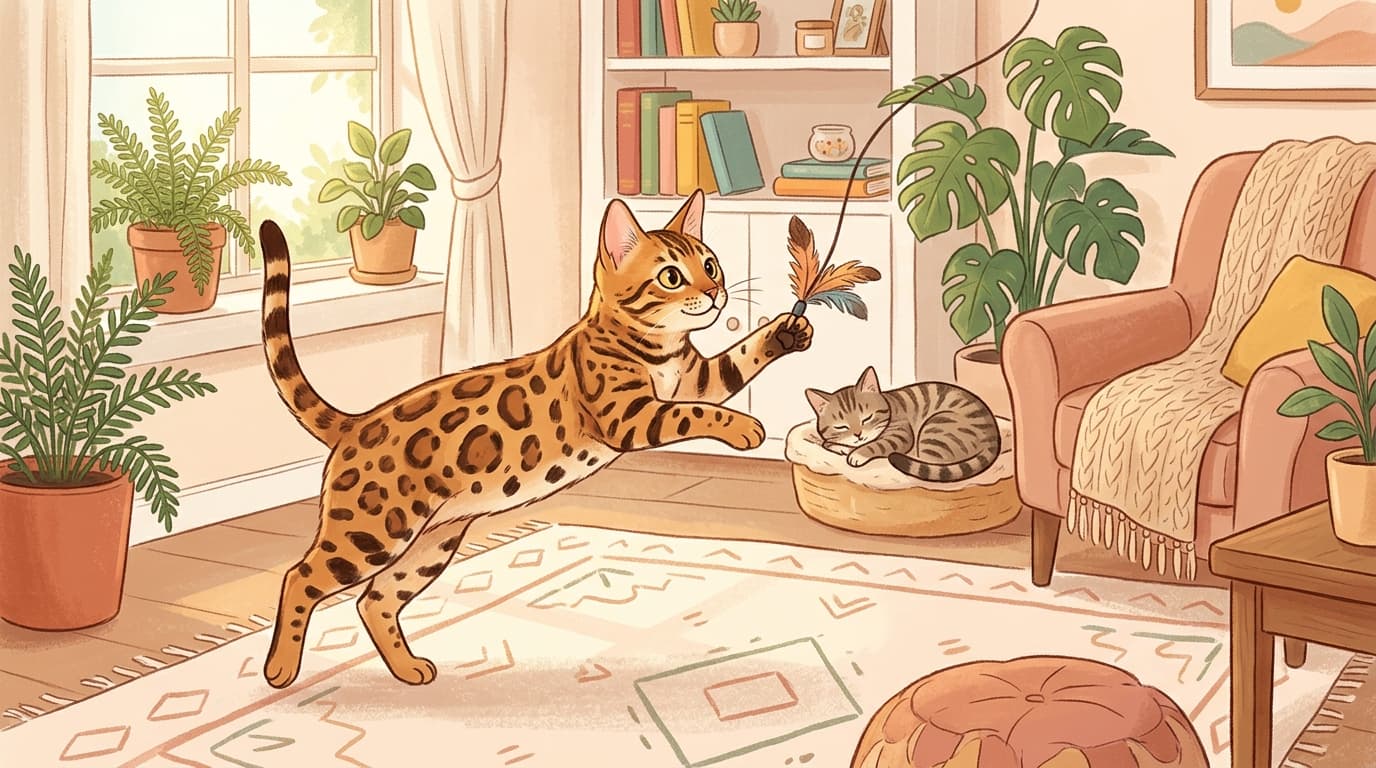 Bengalkatzen-Merkmale: 5 Eigenschaften, die diese getupfte Katze besonders machen