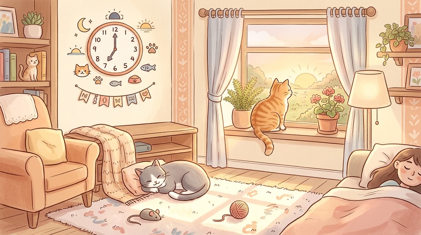 Your Cat’s Secret Clock: Why Time Feels Different in a Feline Home