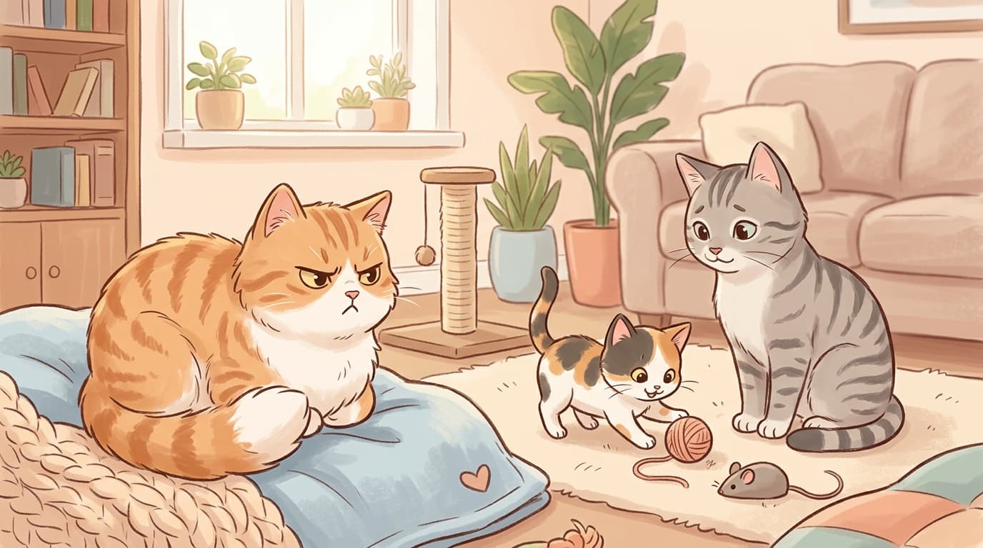 Ist Ihre Katze eifersüchtig auf eine neue Katze? Was wirklich passiert (und wie man es behebt)