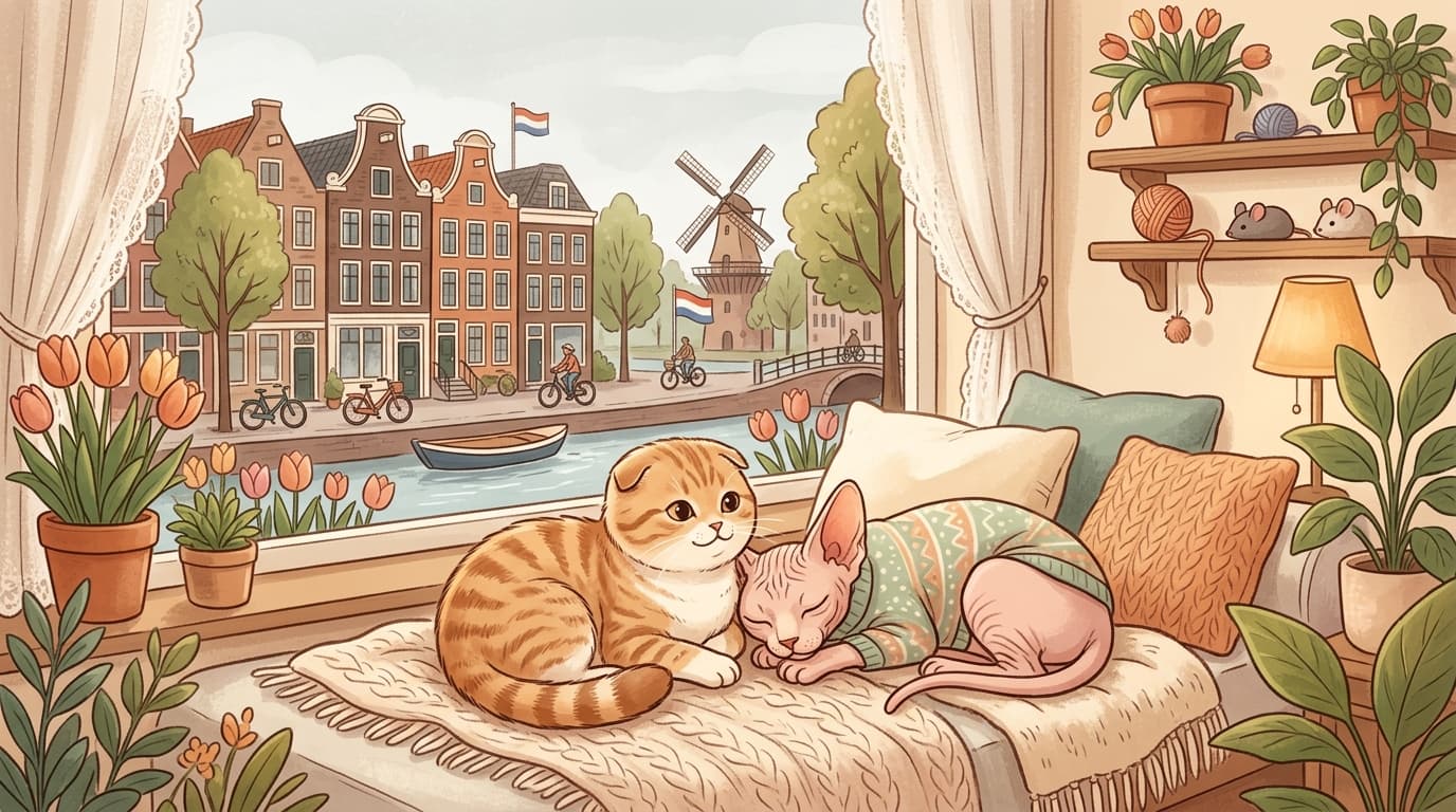 Netherlands Bans Scottish Fold and Sphynx Cats: What the 2026 Rule Means for Pet Owners