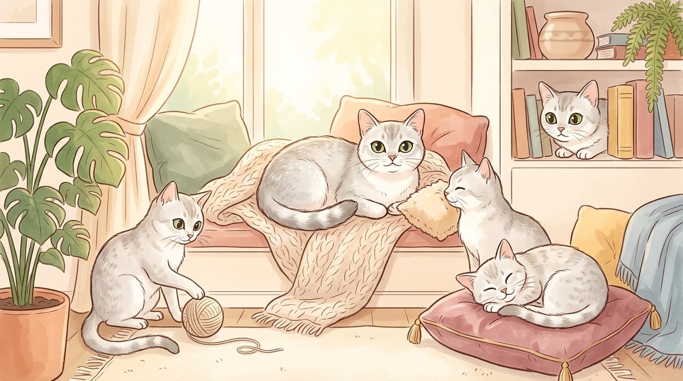 Burmilla-Katzen: 5 Merkmale, die diese schimmernde Rasse so liebenswert machen