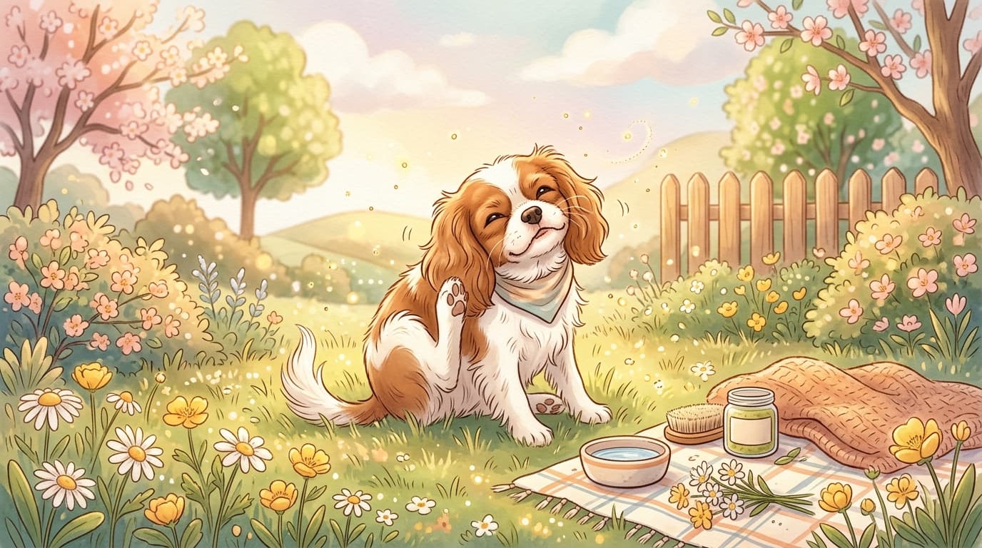 Pollen Allergy in Dogs: The Itchy Spring Symptoms (and Simple Ways to Ease Them)