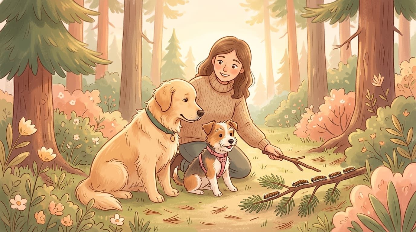 Kiefernprozessionsspinner und Hunde: Symptome, Erste Hilfe und wie man einen beängstigenden Notfall vermeidet