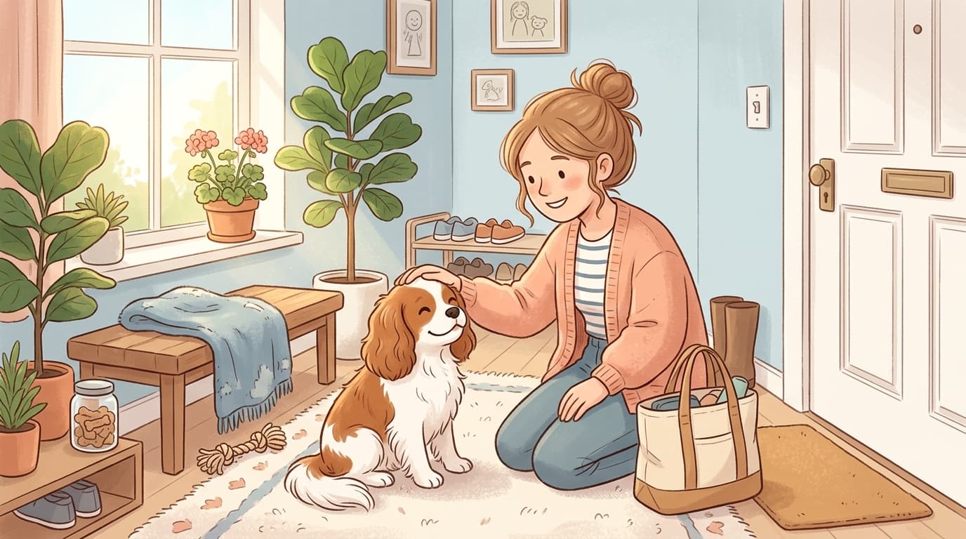 A 5-Minute Pre-Departure Routine to Ease Dog Separation Anxiety