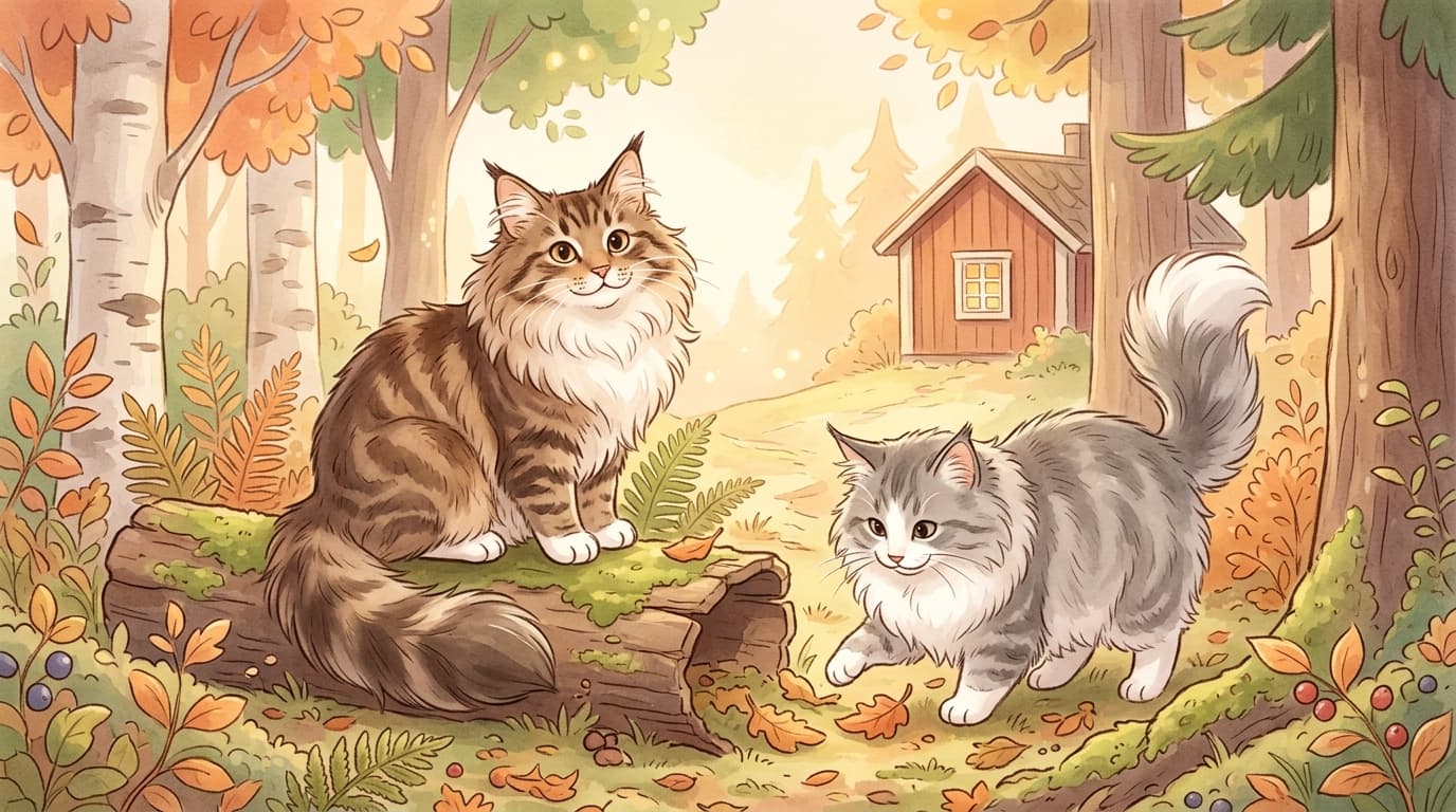 Merkmale der Norwegischen Waldkatze: 5 Dinge, die diese Katze aus der Wikingerzeit so besonders machen