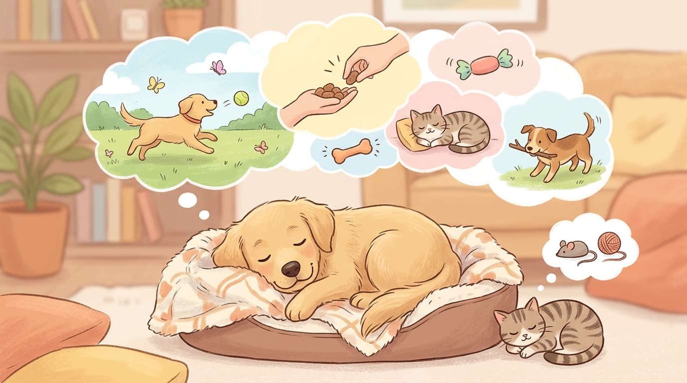 Sonhos dos cães explicados: o que seu cachorro provavelmente revive enquanto dorme