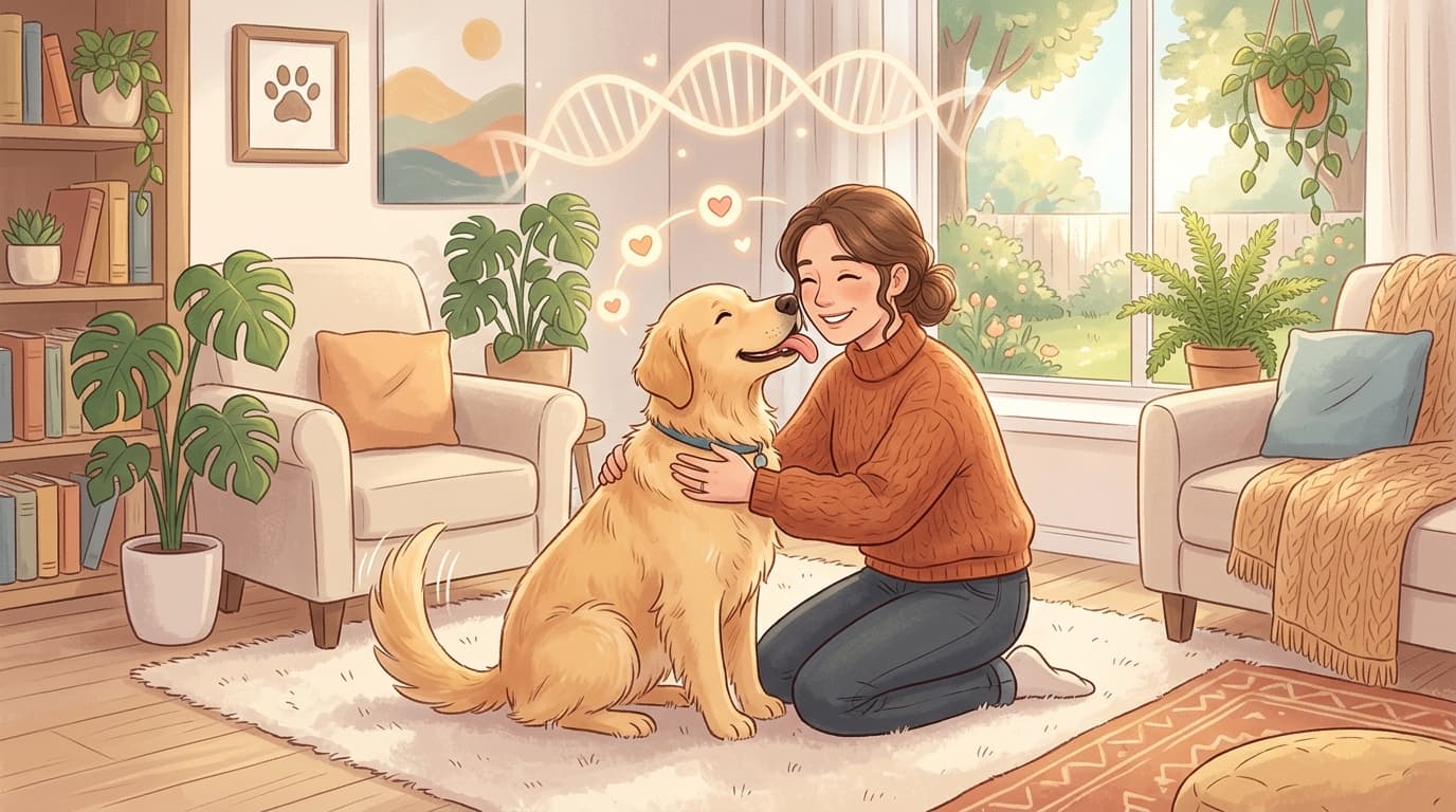 Dogs and Humans Share Emotion Genes: What a Golden Retriever DNA Study Reveals