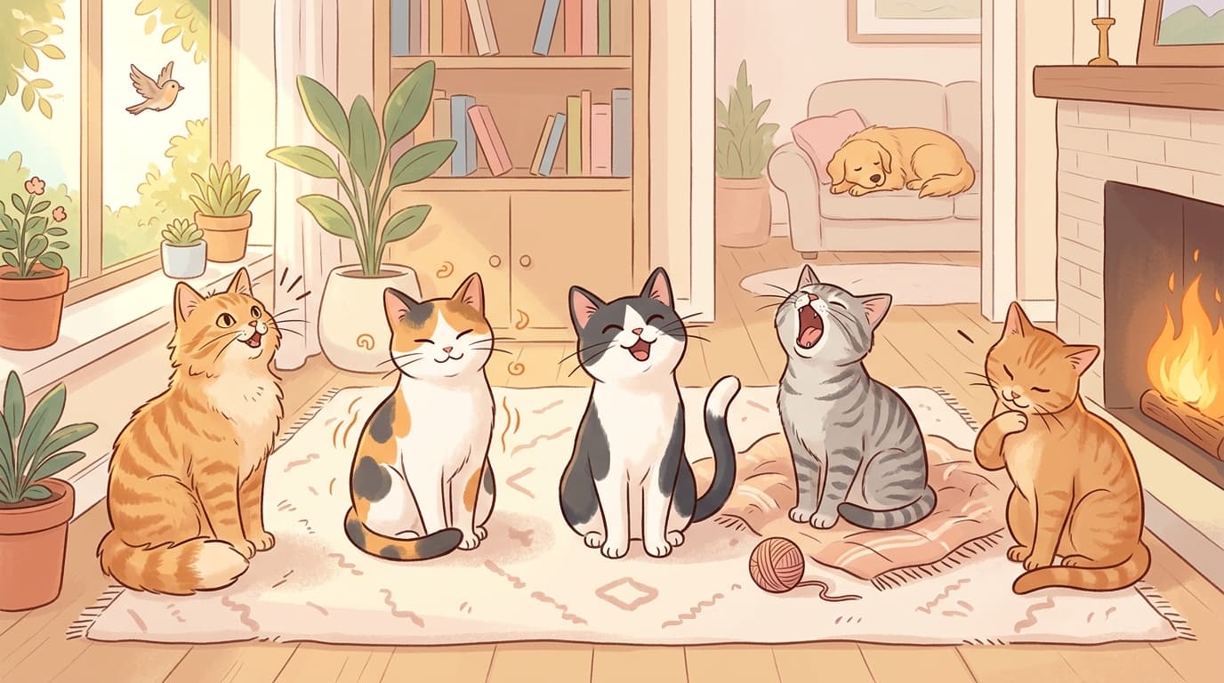 Cat Sounds Explained: What Your Cat Is Really Saying (From Chattering to Howling)
