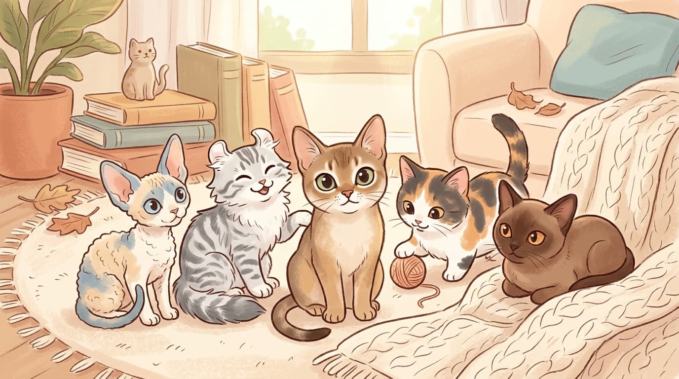 As 5 menores raças de gatos do mundo (sim, elas continuam minúsculas)