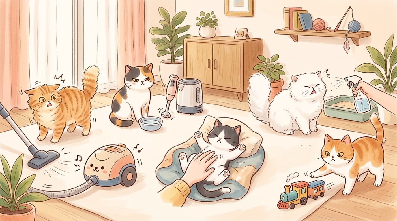 5 alltägliche Dinge, die deine Katze hasst (und wie du versehentliche Ausraster vermeidest)