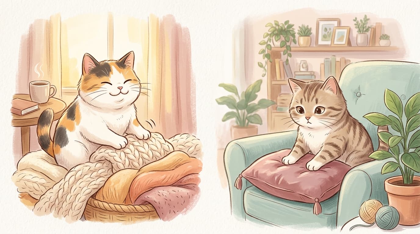 Warum Katzen treteln: Wann es Zuneigung ist (und wann Stressabbau)