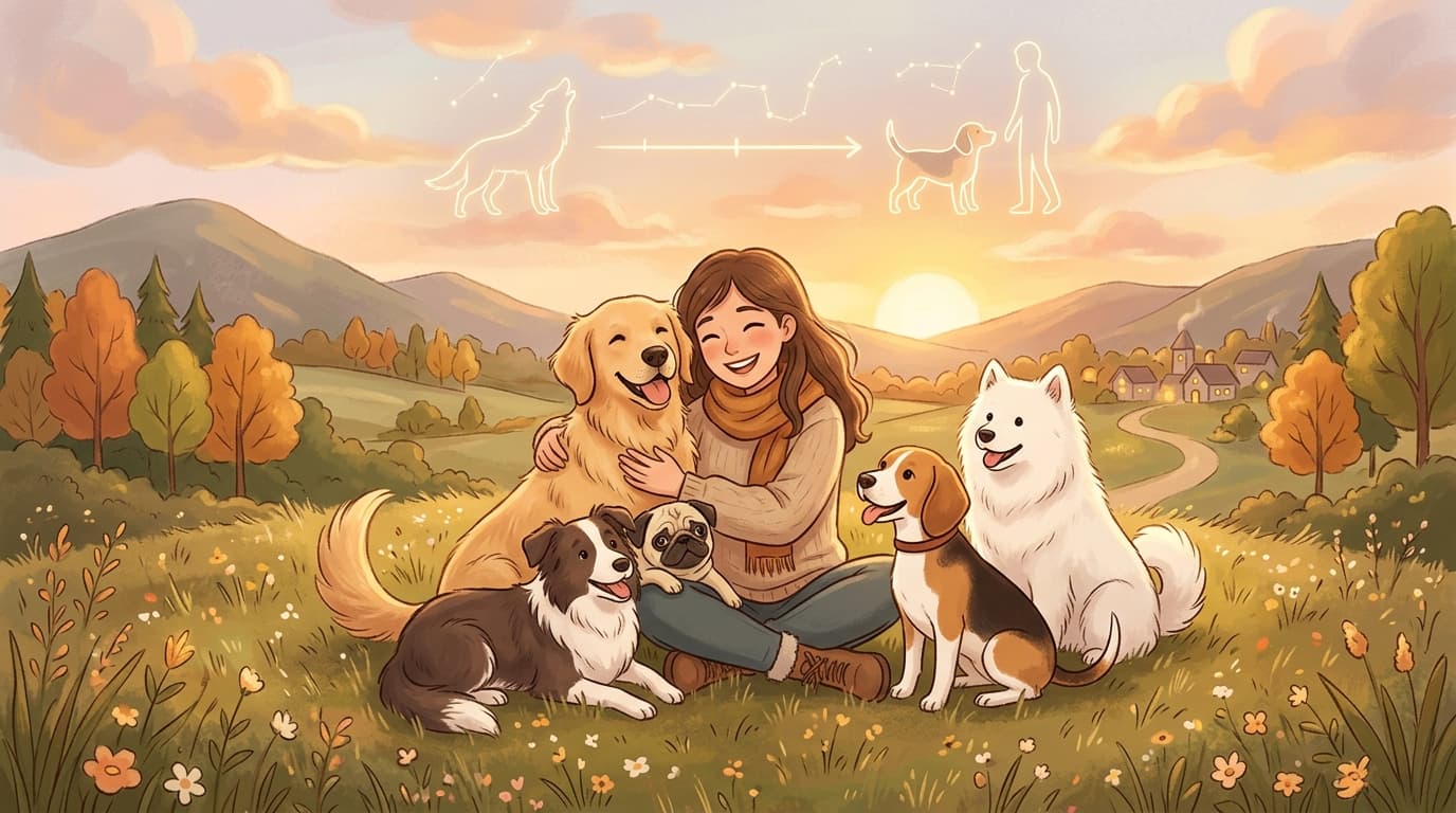 Dogs and Humans: The 16,000-Year Friendship That Started With Wolves