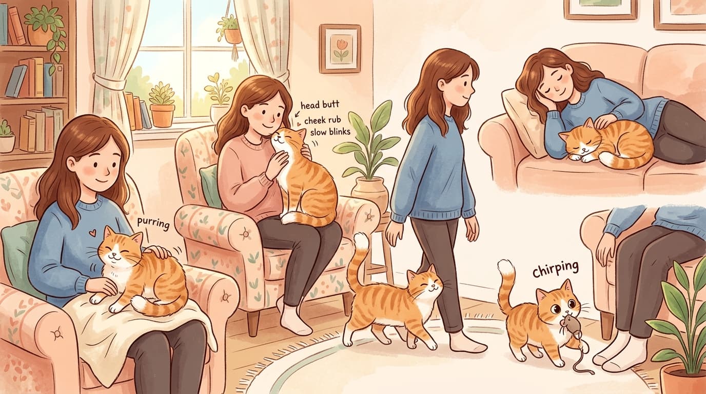 5 Signs Your Cat Sees You as Their “Mom” (According to Cat Behavior Science)
