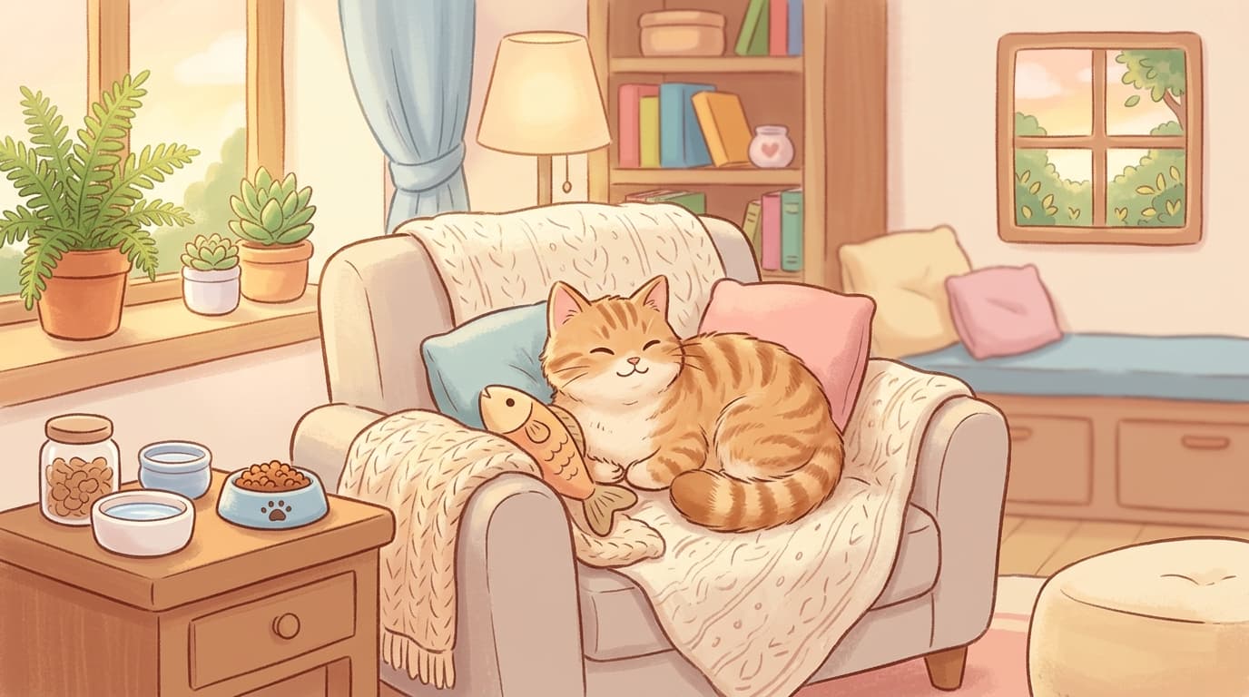 5 Quick Things to Do Before You Leave Your Cat Home Alone (That Actually Reduce Stress)