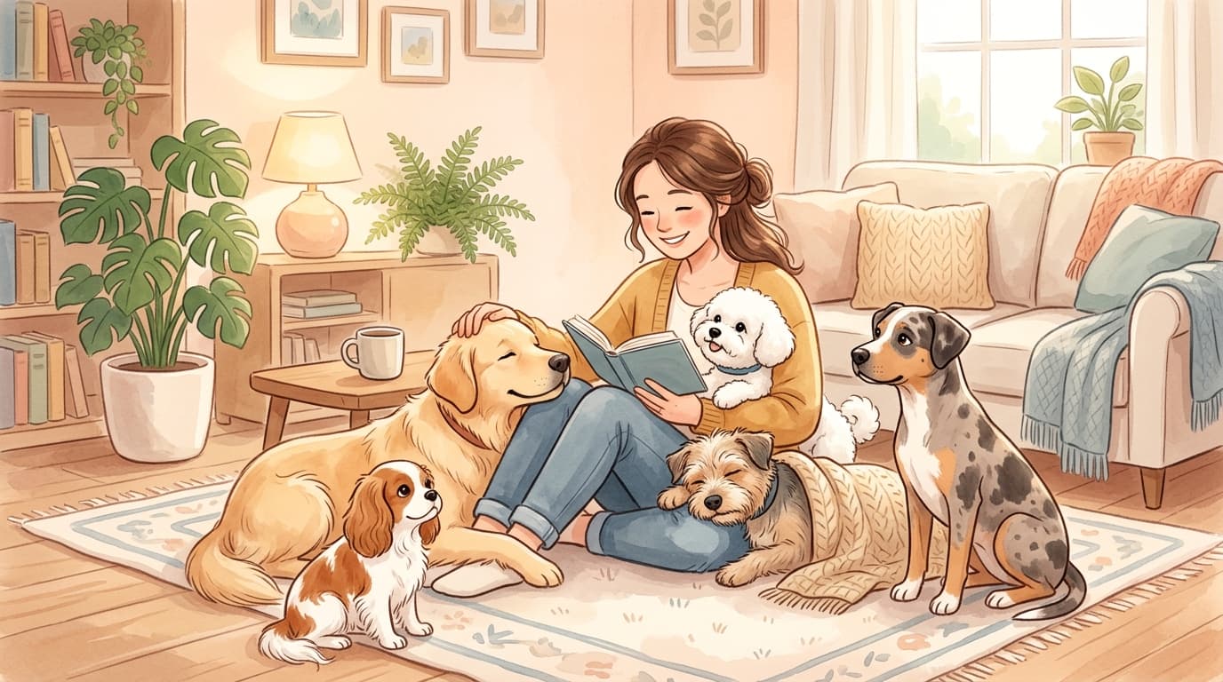8 formas silenciosas en que tu perro te dice “te quiero” (que no son solo lamidos y movimientos de cola)
