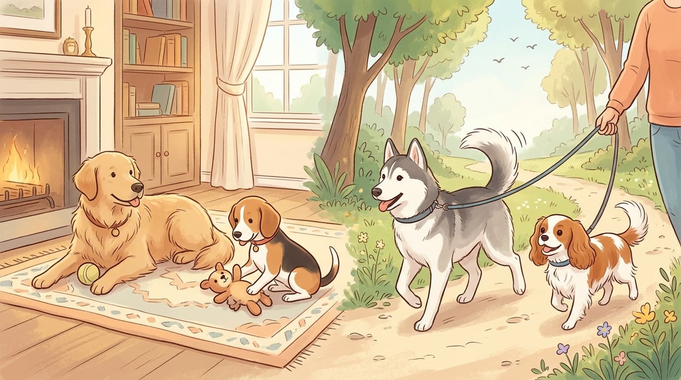 Rüden vs. Hündinnen: 5 echte Unterschiede, die du zu Hause und beim Spaziergang bemerkst