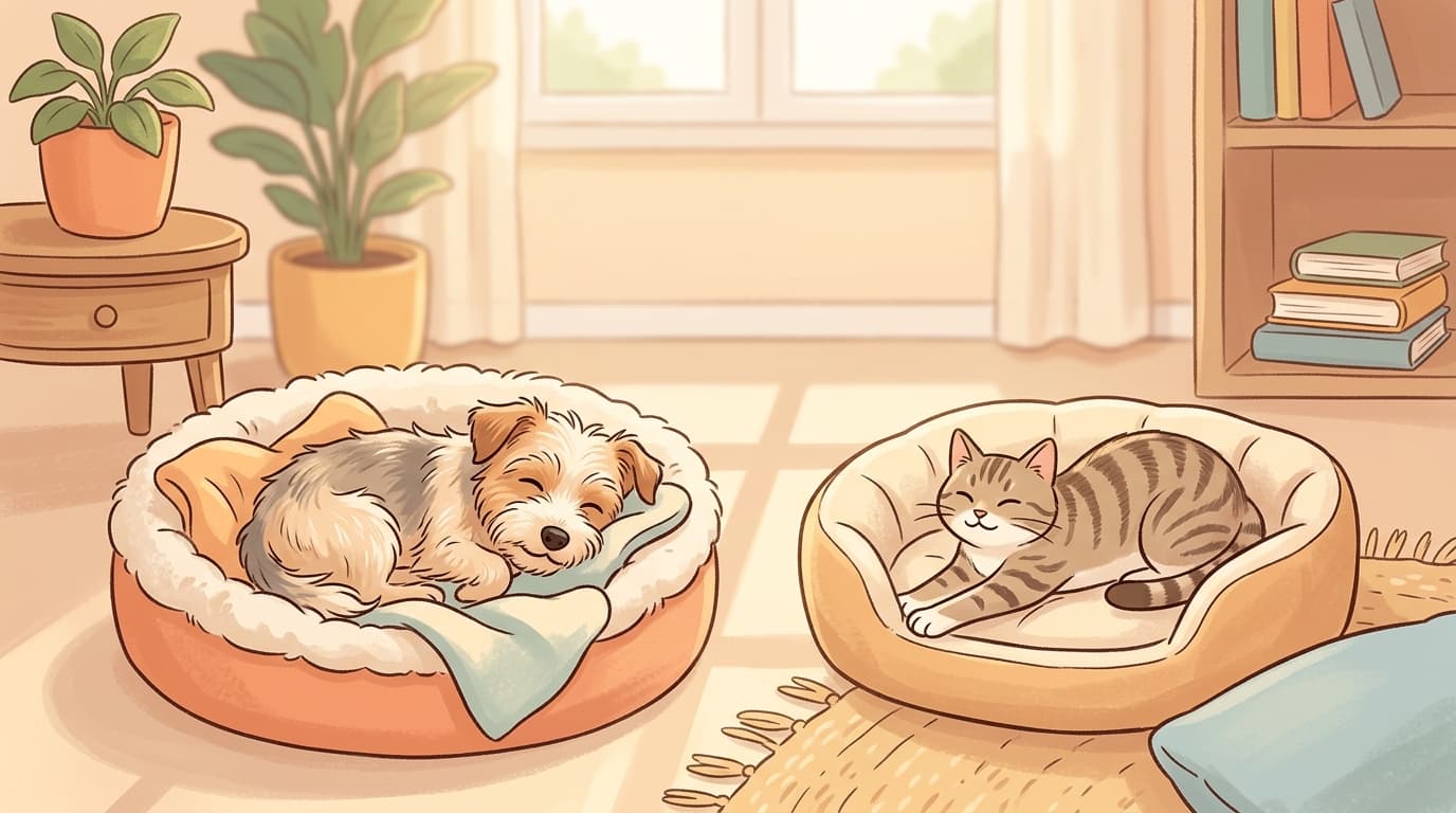 Fehler beim Hundebett, die deinen Hund heimlich stressen (und wie du sie behebst)