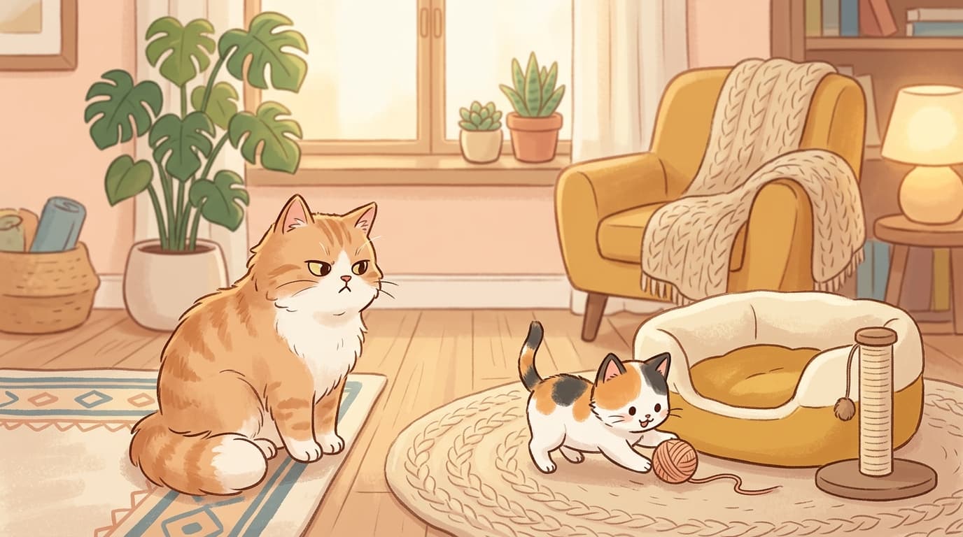 Ist Ihre Katze eifersüchtig auf eine neue Katze? Was wirklich passiert (und wie man es behebt)