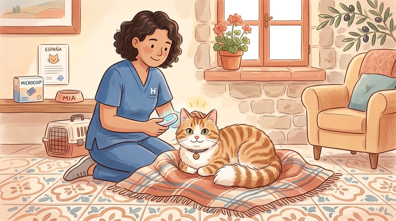 Microchipping Cats in Spain: What the Law Requires (and What Happens If You Skip It)