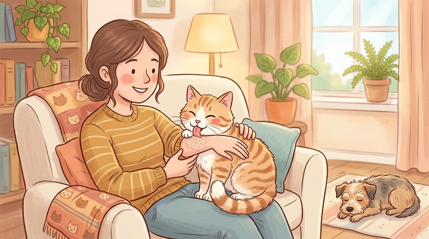 Why Your Cat Licks You (And Why It’s Not Always About Love)